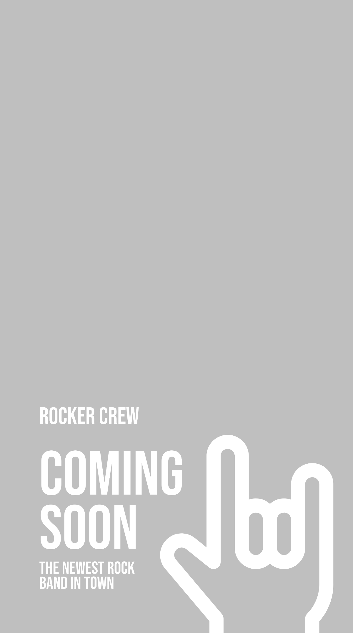 Band Coming Soon Snapchat Geofilter Template