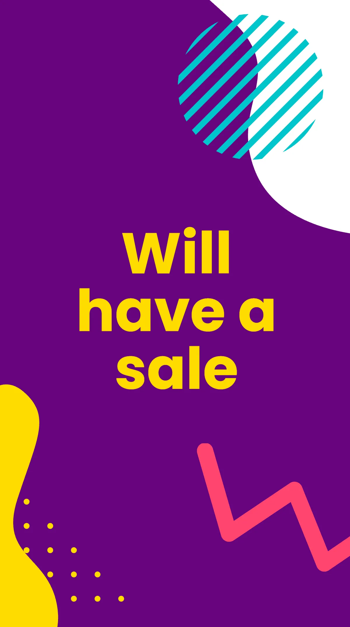 Free Sale Coming Soon Instagram Story Template to Edit Online