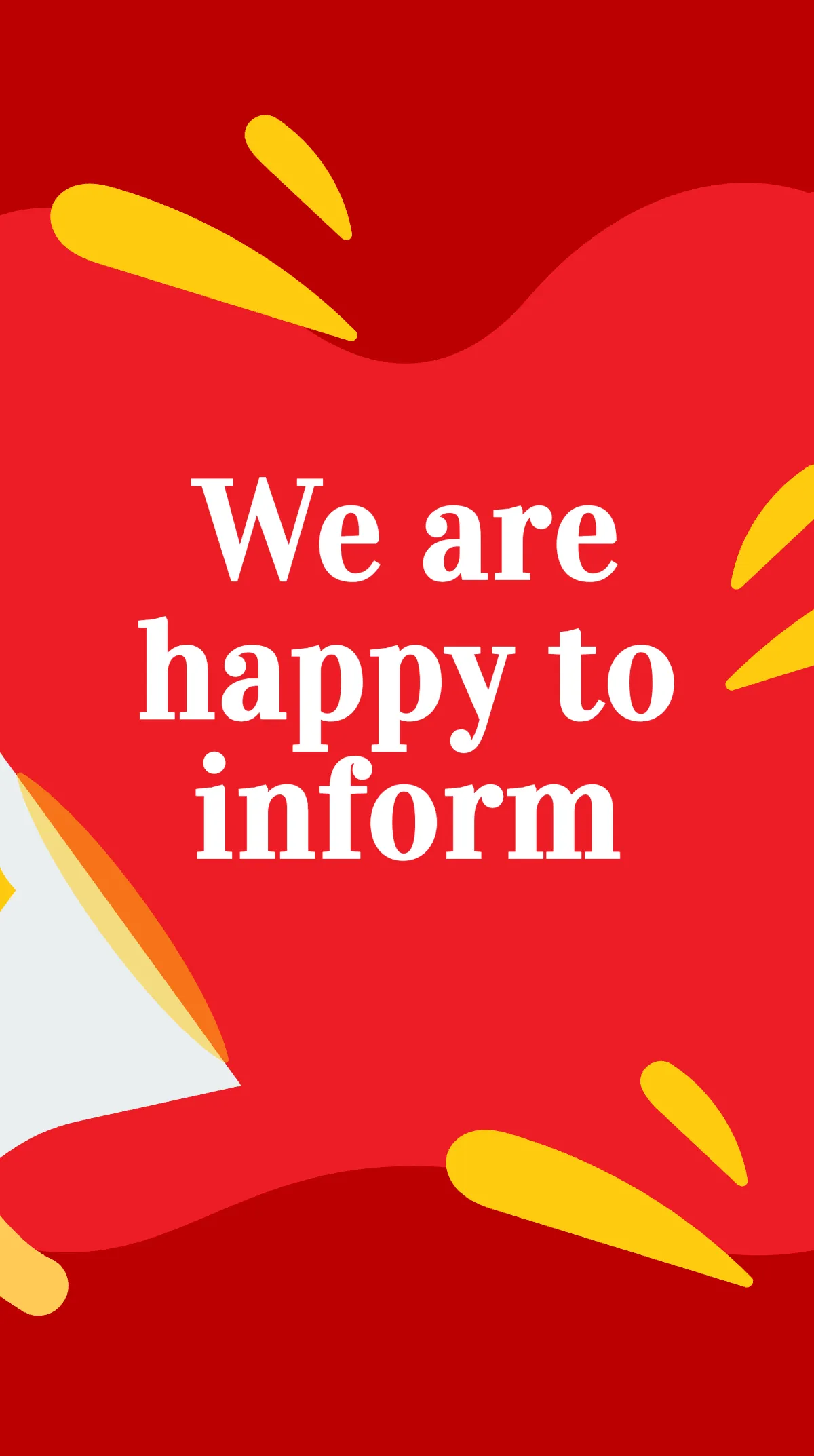Free Reopening Advertisement Instagram Story Template to Edit Online