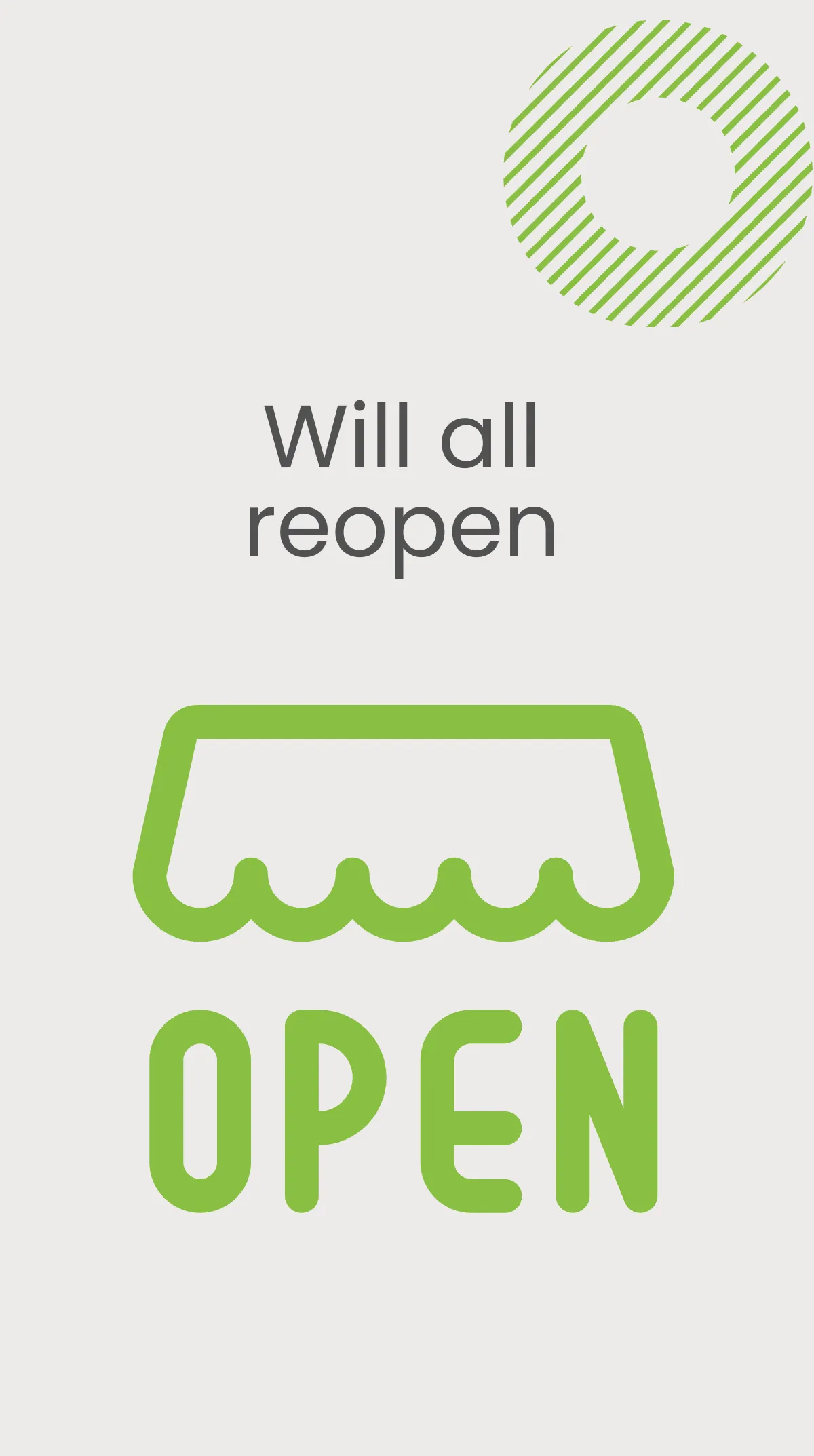 Free Reopening Announcement Instagram Story Template to Edit Online