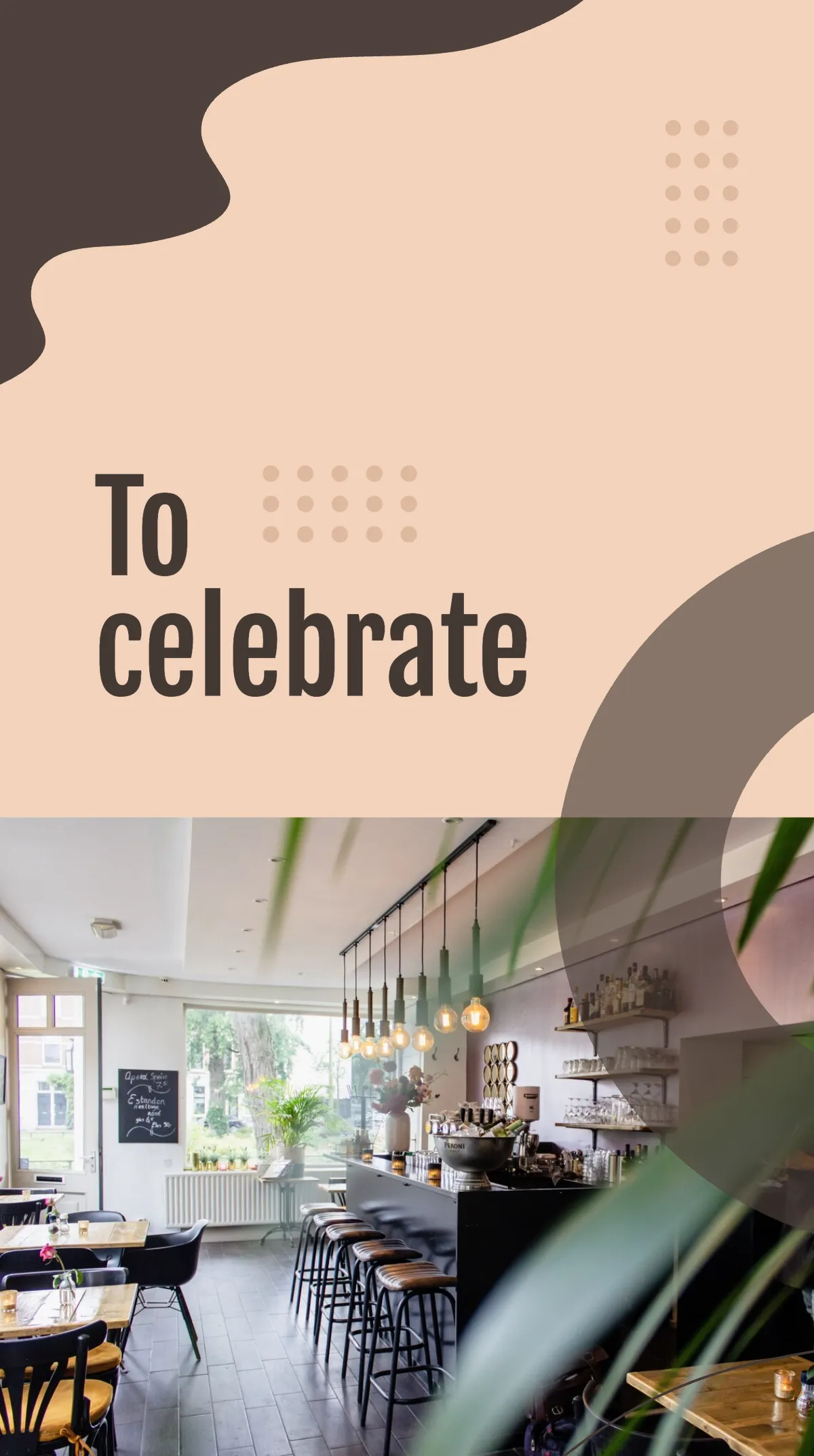 Free Cafe Reopening Instagram Story Template to Edit Online