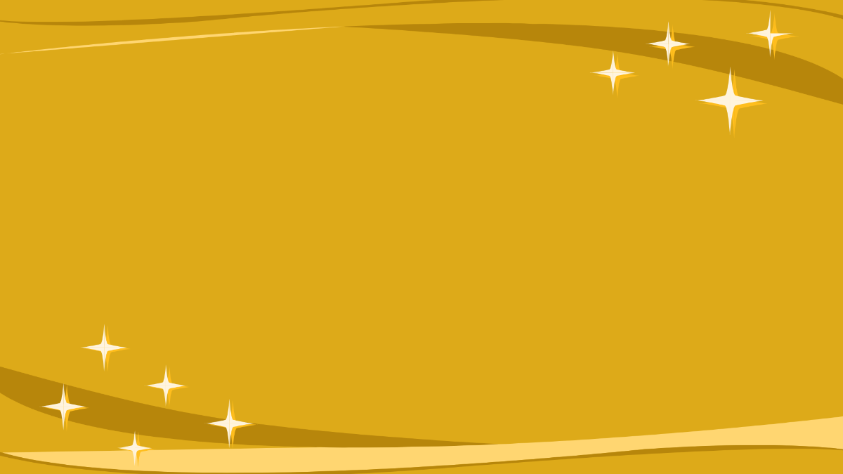 Transparent Gold Background Template