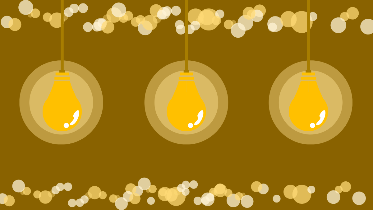 Light Gold Background Template