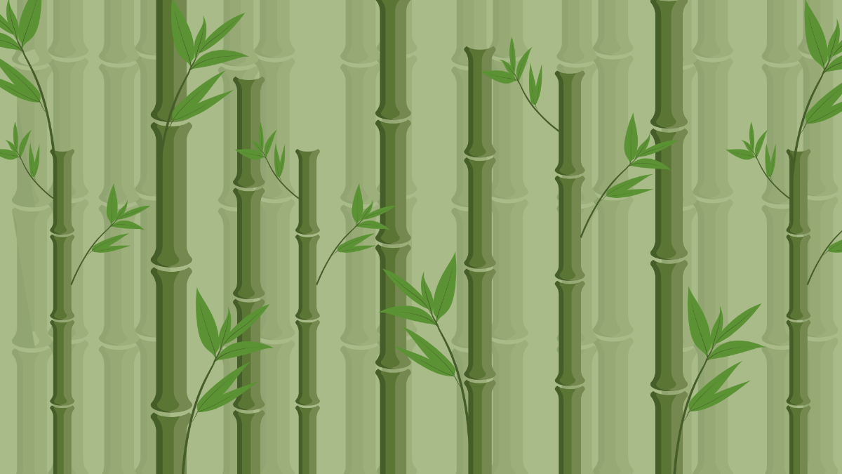 Free Bamboo Forest Background Template