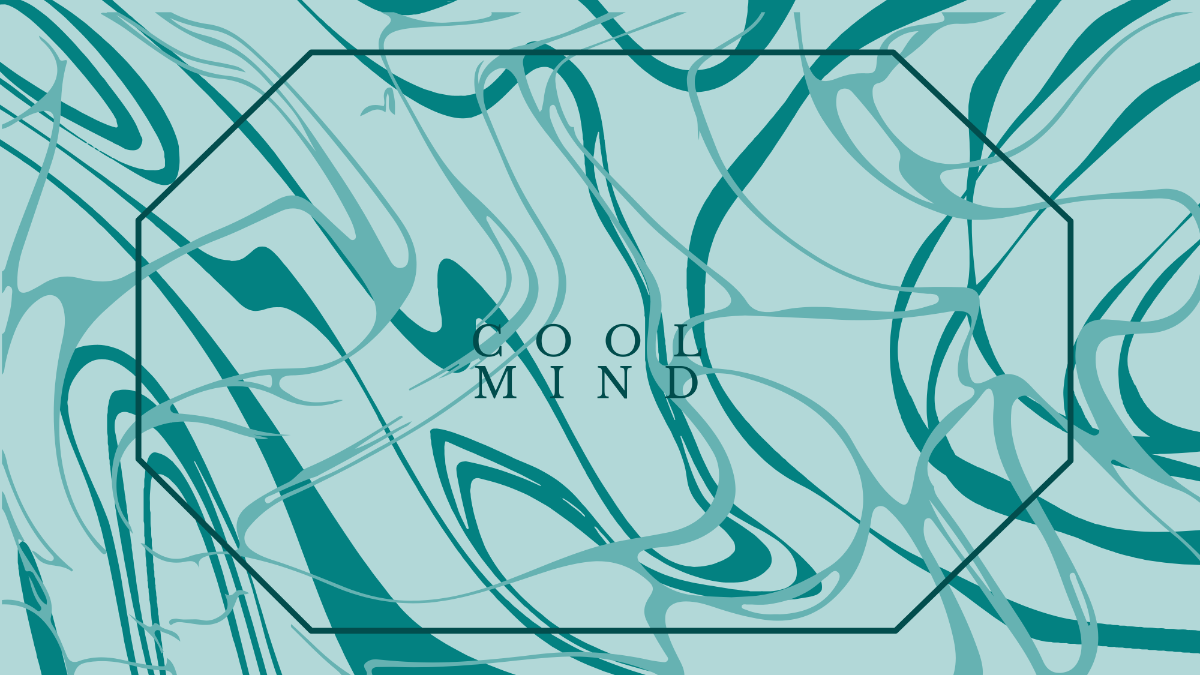 Teal Marble Wallpaper Template