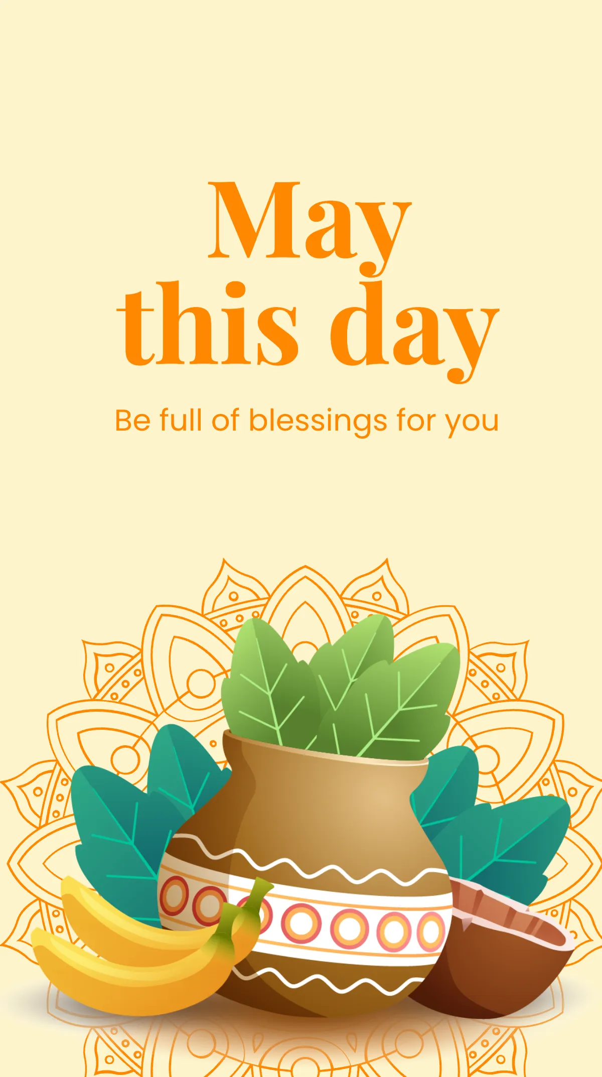 Free Happy Onam Instagram Story Template to Edit Online