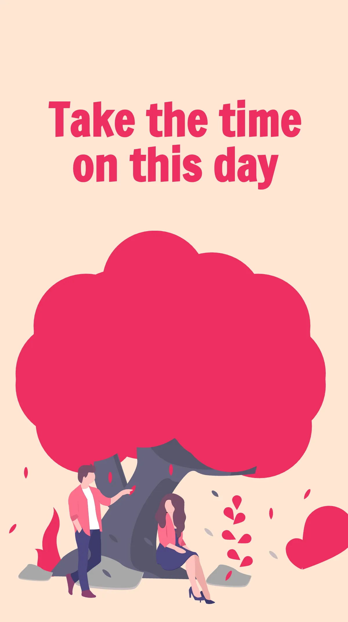 Free National Couples Day Instagram Story Template to Edit Online