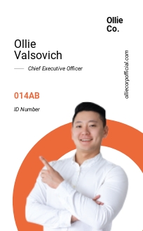 Simple Corporate ID Card Template