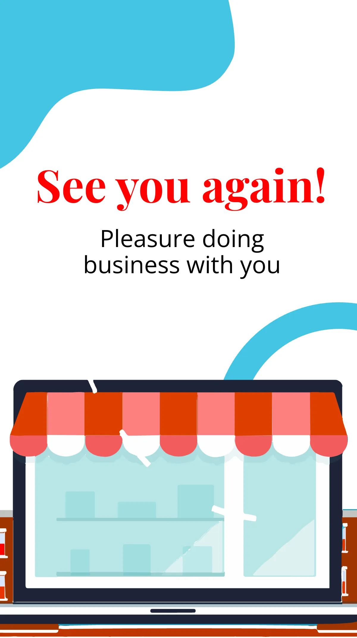 Free Thank You For Supporting Small Business Instagram Story Template to Edit Online