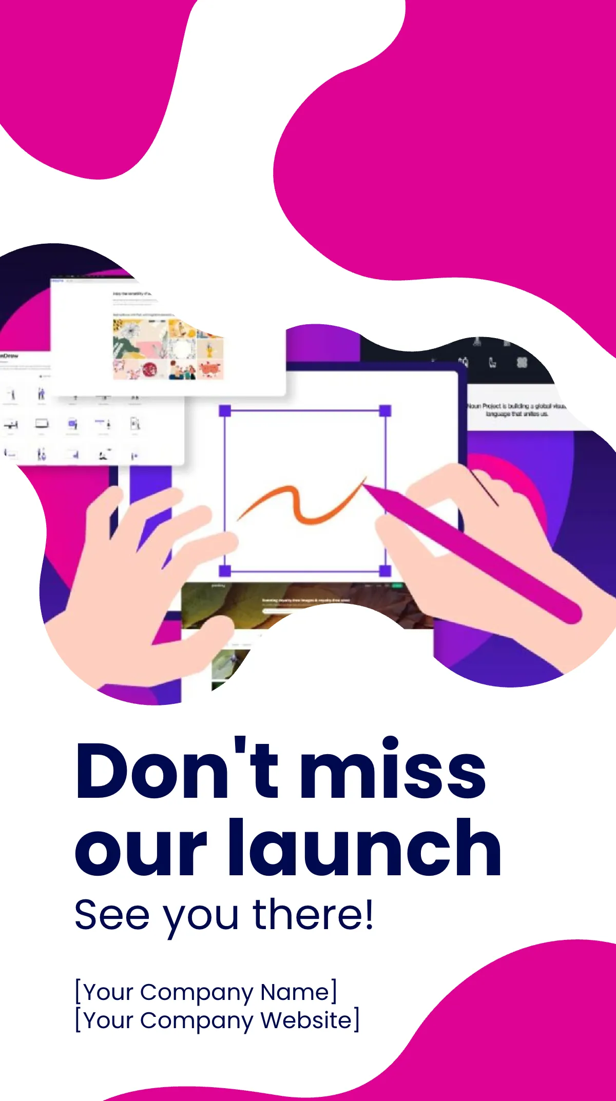 Free Small Business Launch Instagram Story Template to Edit Online