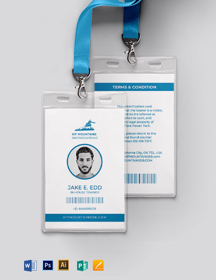 FREE Editable ID Card Publisher - Template Download | Template.net