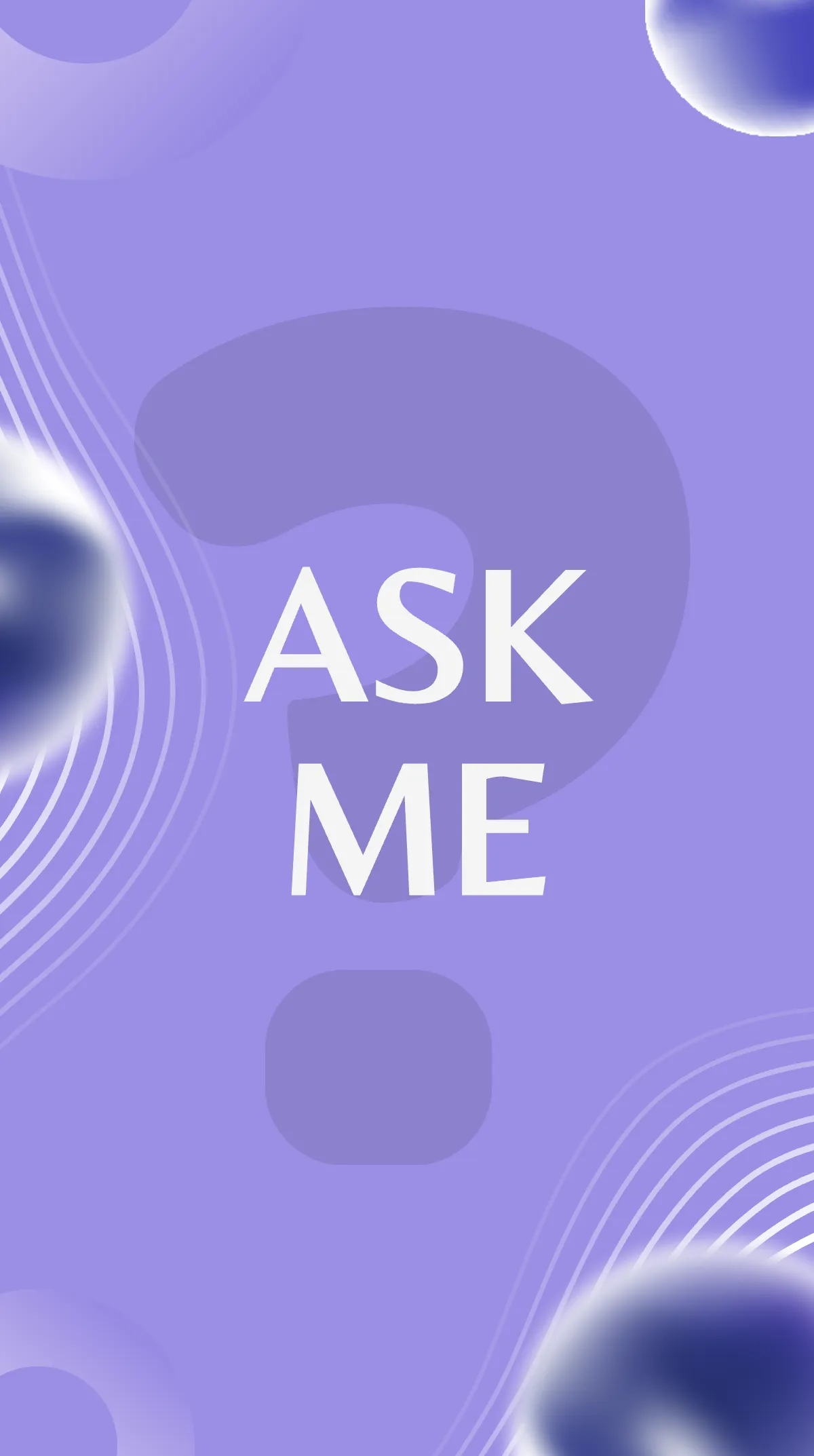 Free Get To Know Me Q & A Instagram Story Template to Edit Online