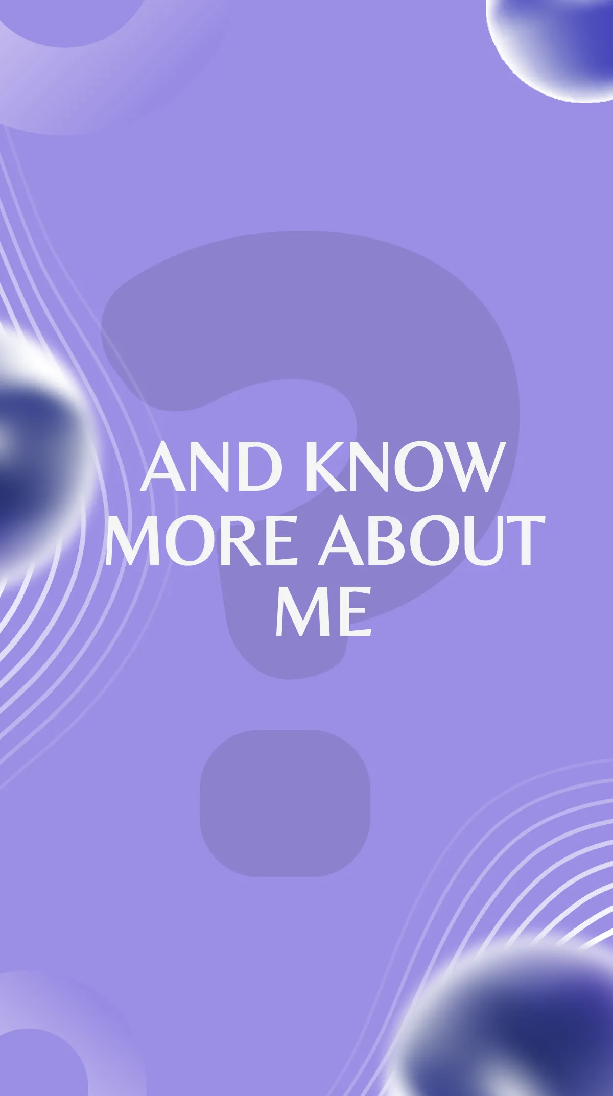 Free Get To Know Me Q & A Instagram Story Template to Edit Online