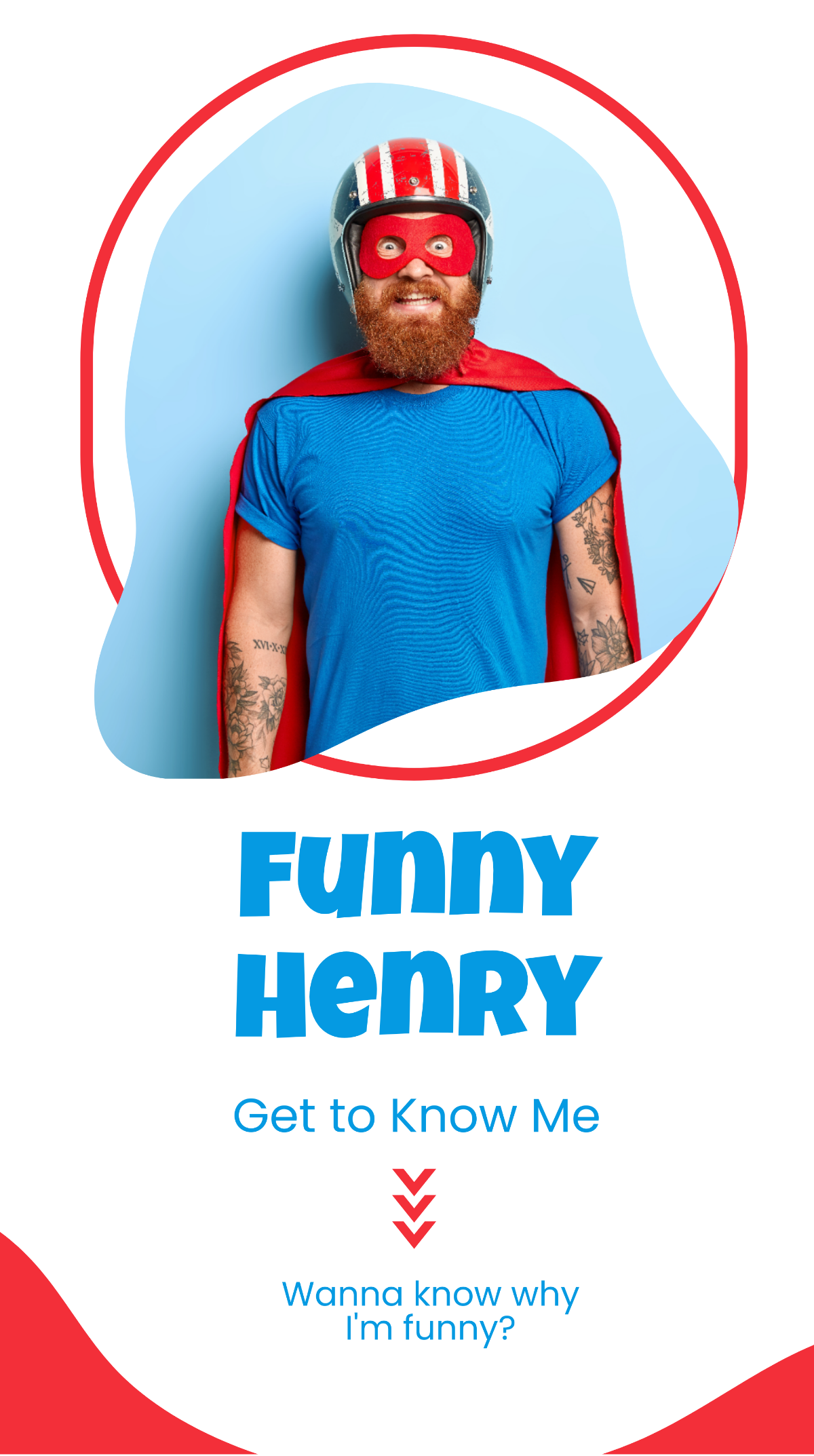 Funny Get To Know Me Instagram Story Template