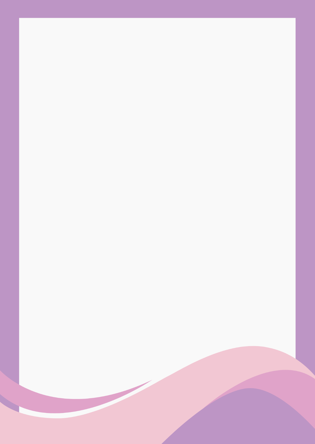 Modern Page Border Template
