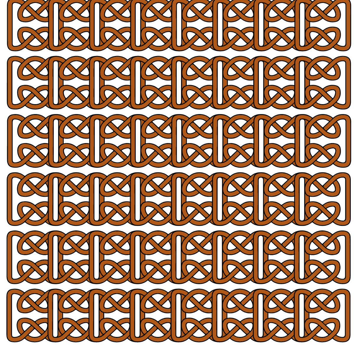 Celtic Pattern Clipart Template