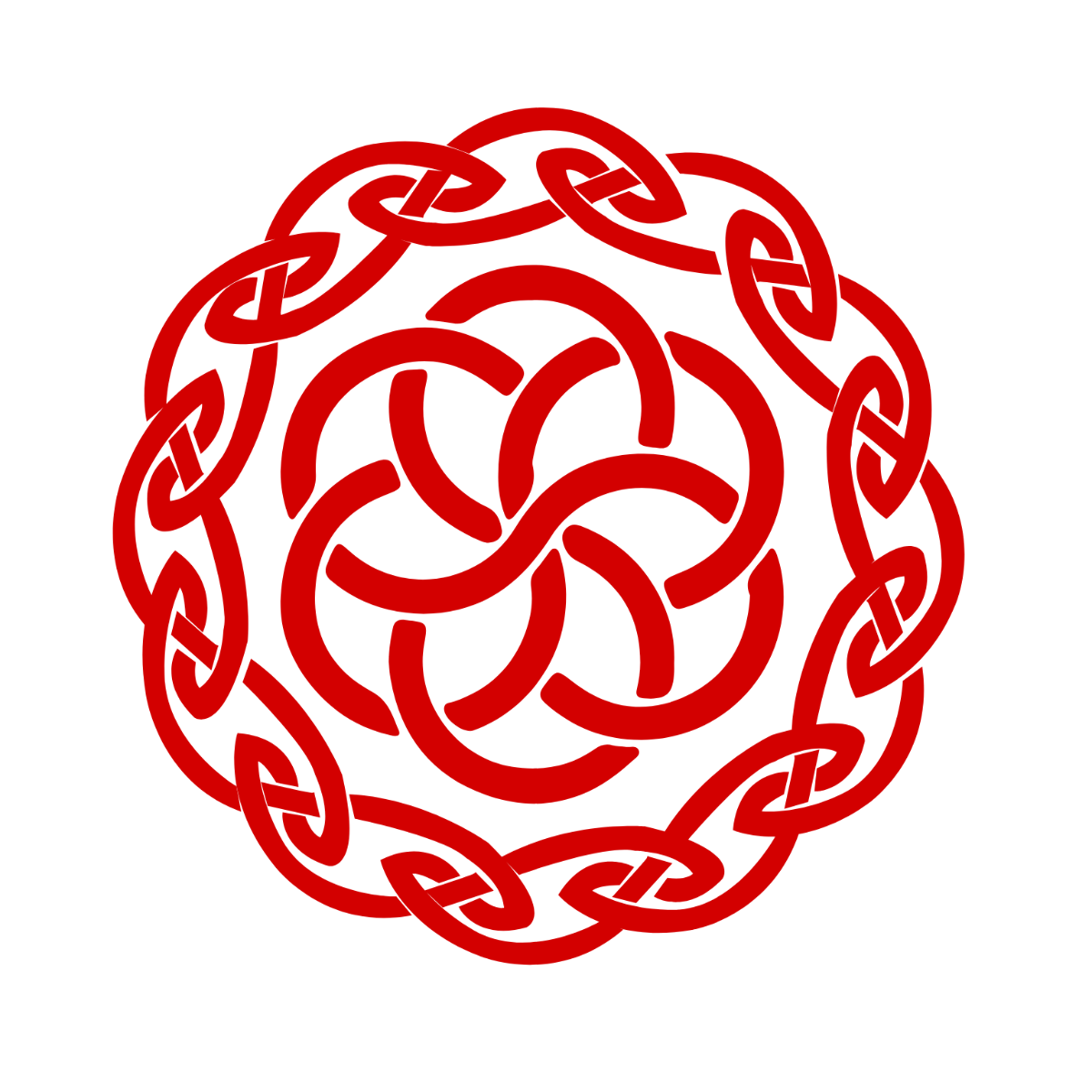 Celtic Knot Circle Clipart