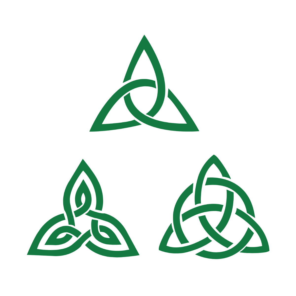 Free Celtic Trinity Clipart Template