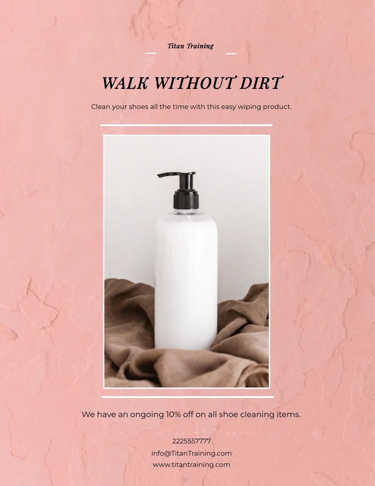 Free Women's Shoes Catalog Template to Edit Online