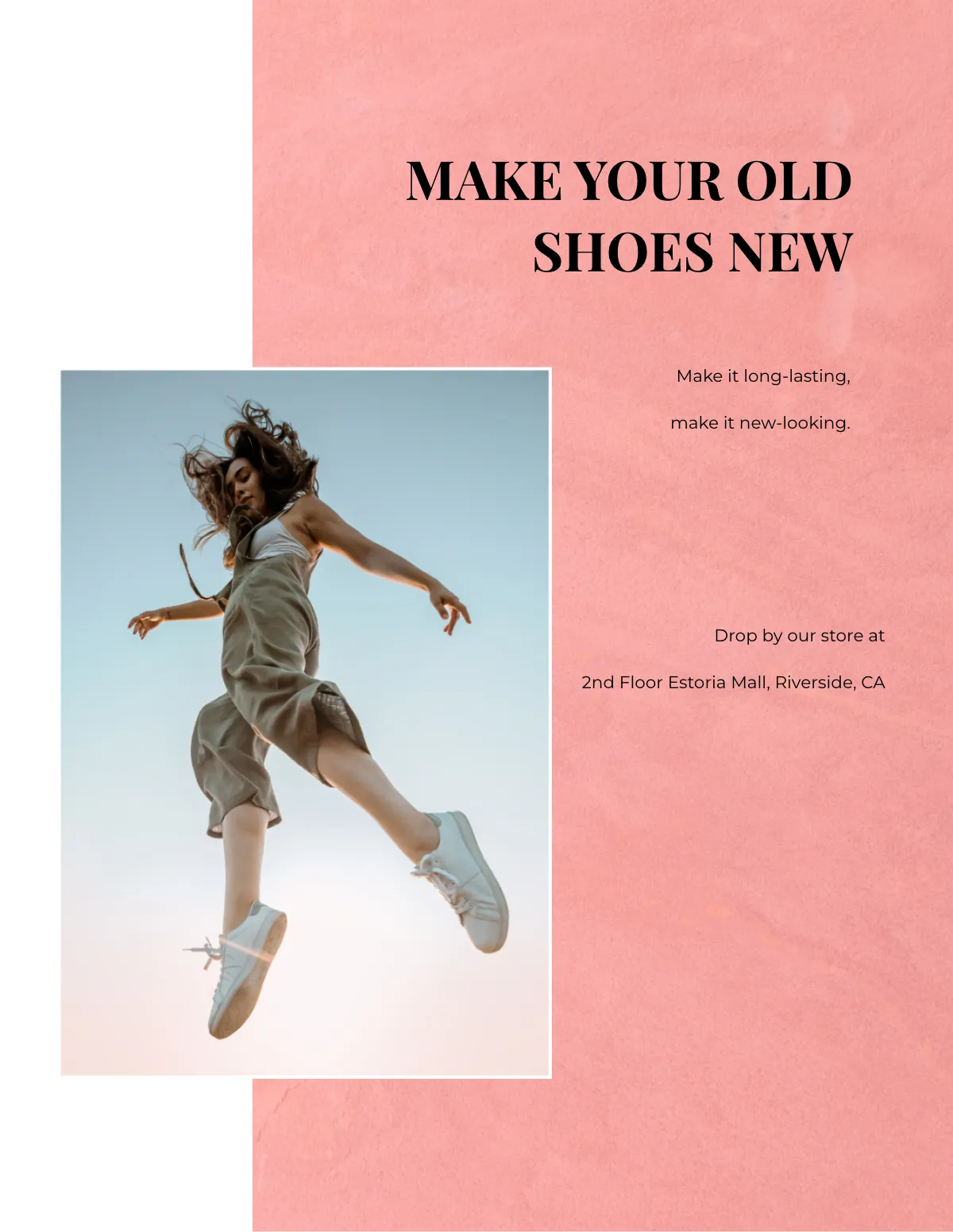 Free Women's Shoes Catalog Template to Edit Online