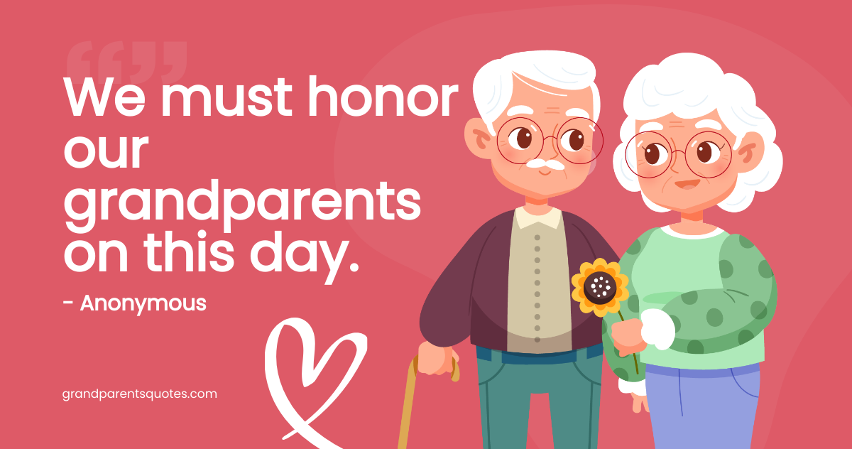 Free Grandparents Day Quote Facebook Post Template