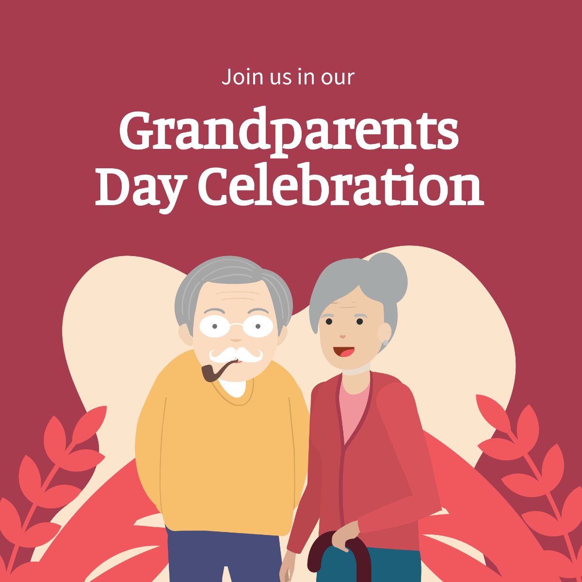 Grandparents Day Invitation Instagram Post
