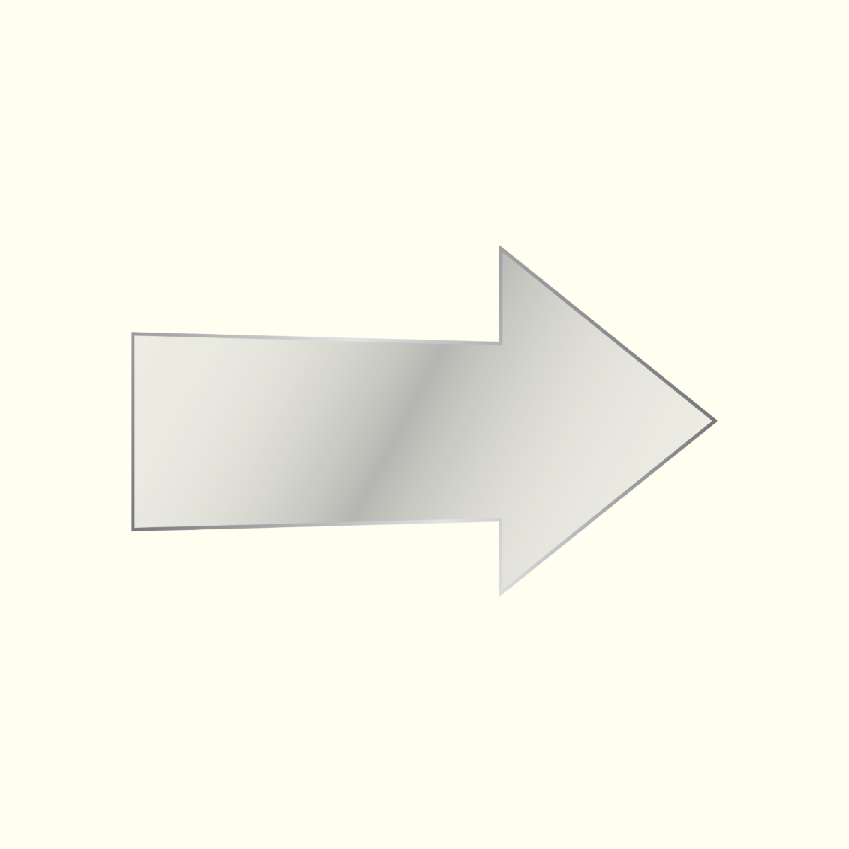 Transparent Arrow Vector Template