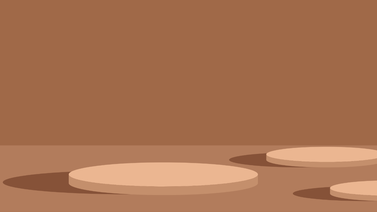 Simple Brown Background Template