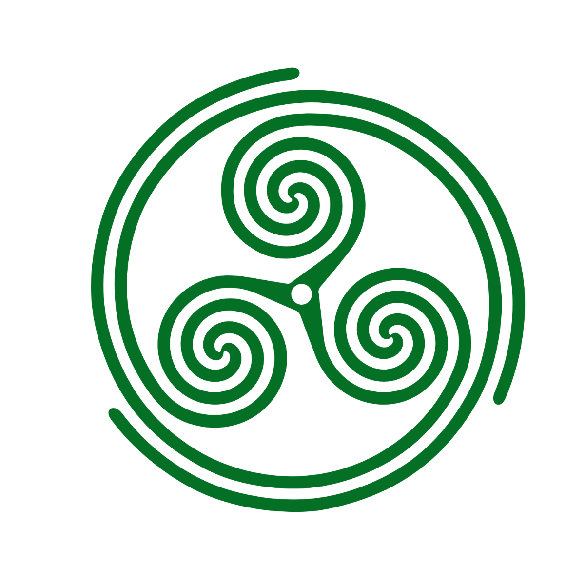 Free Celtic Swirl Clipart Template