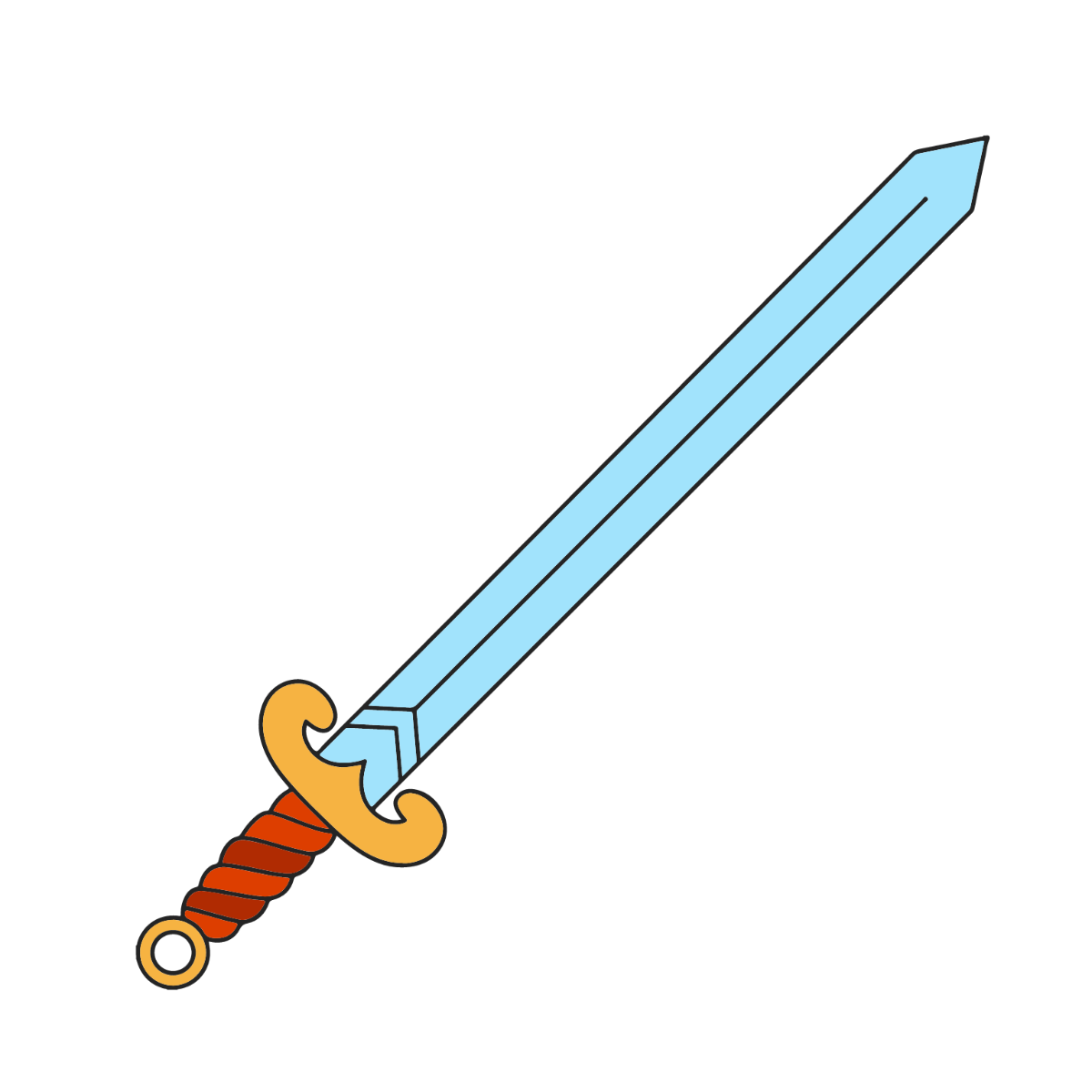 Free Celtic Sword Clipart Template