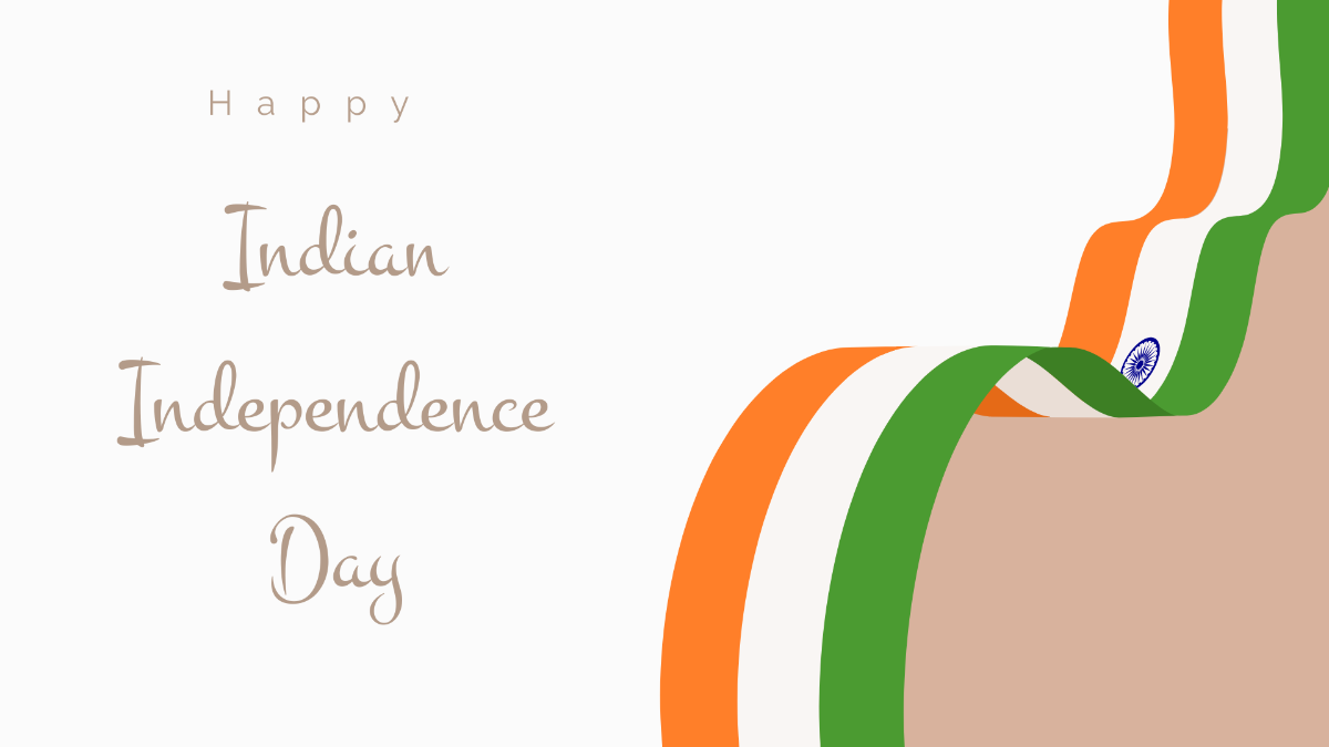 India Independence Day Special Wallpaper Template