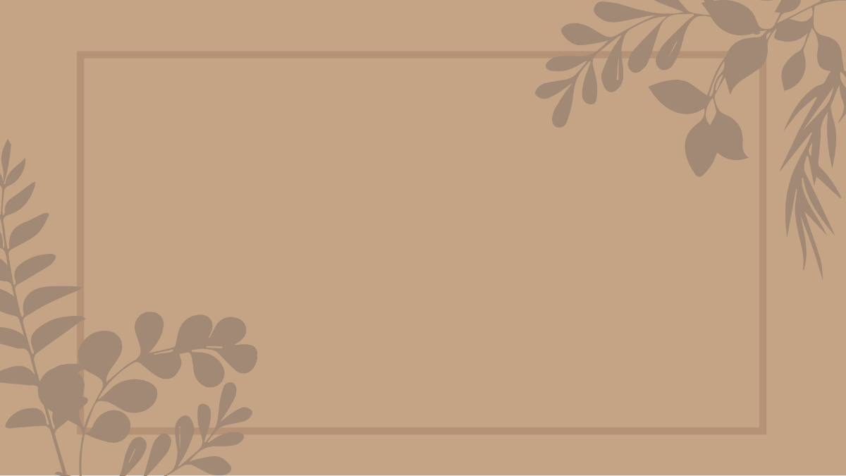 Soft Brown Background Template