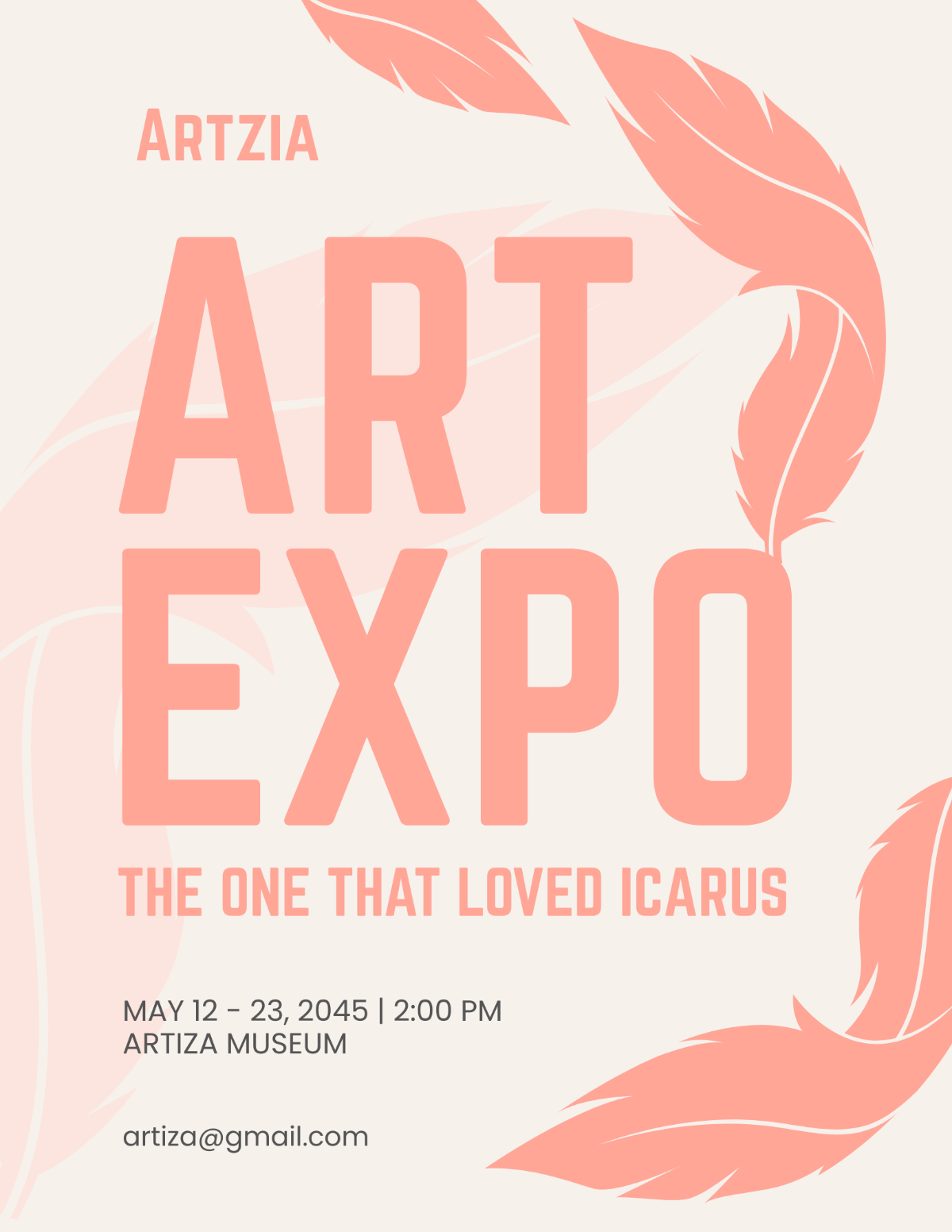 Art Exhibition Event Flyer