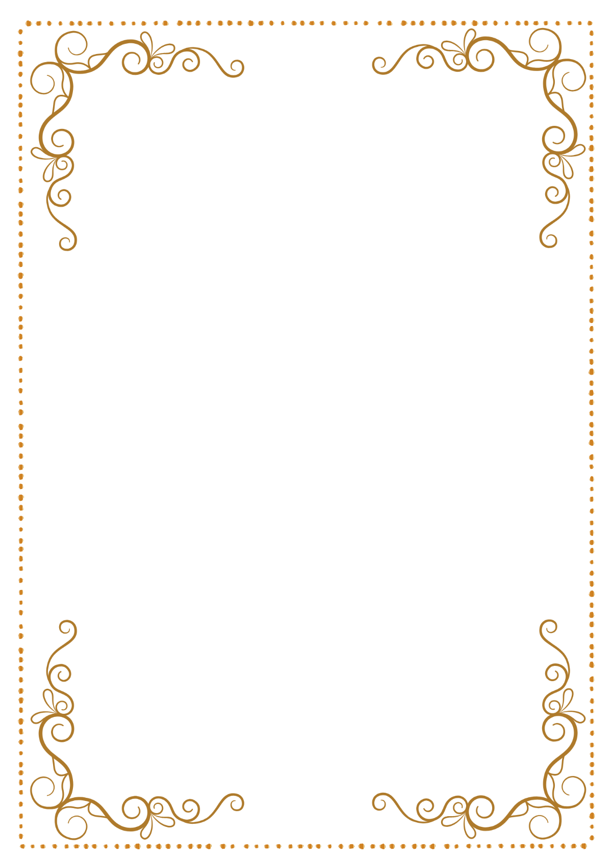 Swirl Page Border