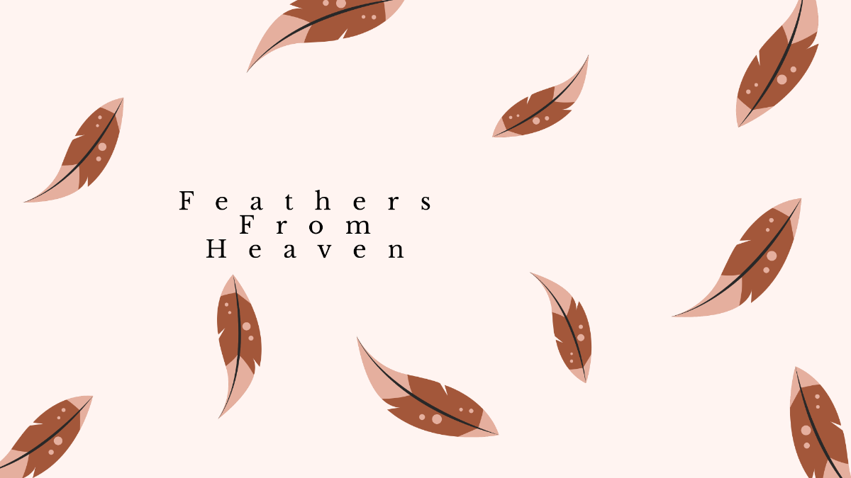 Free Feathers Boho Wallpaper Template