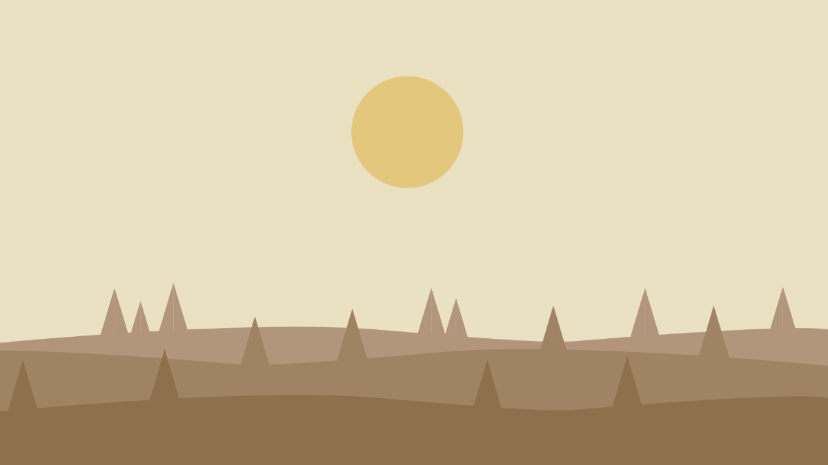 Free Brown Landscape Background Template