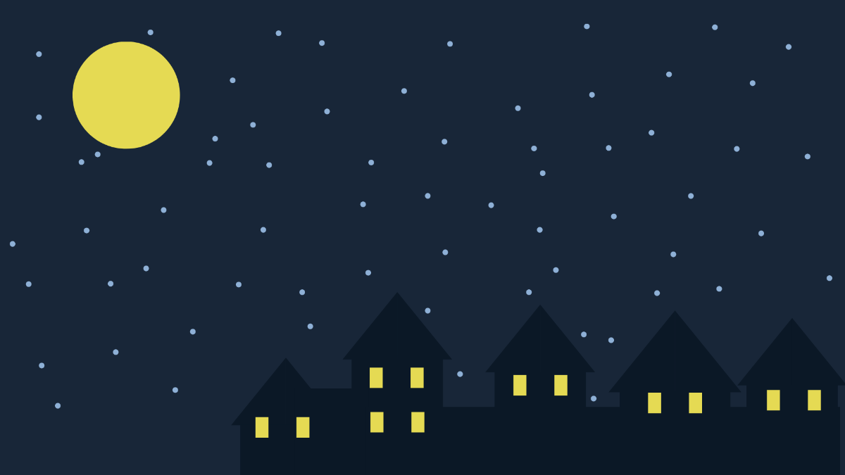 Night Sky Background Template