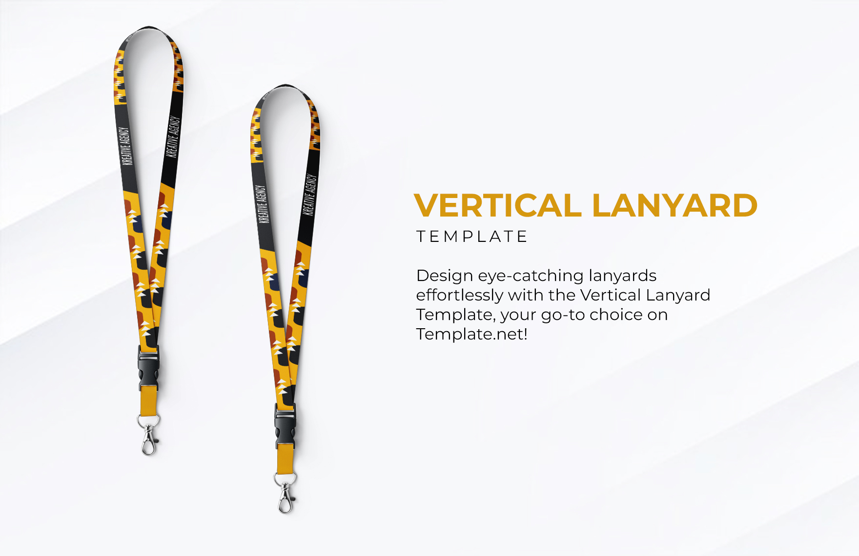 Vertical Lanyard Template - Edit Online & Download