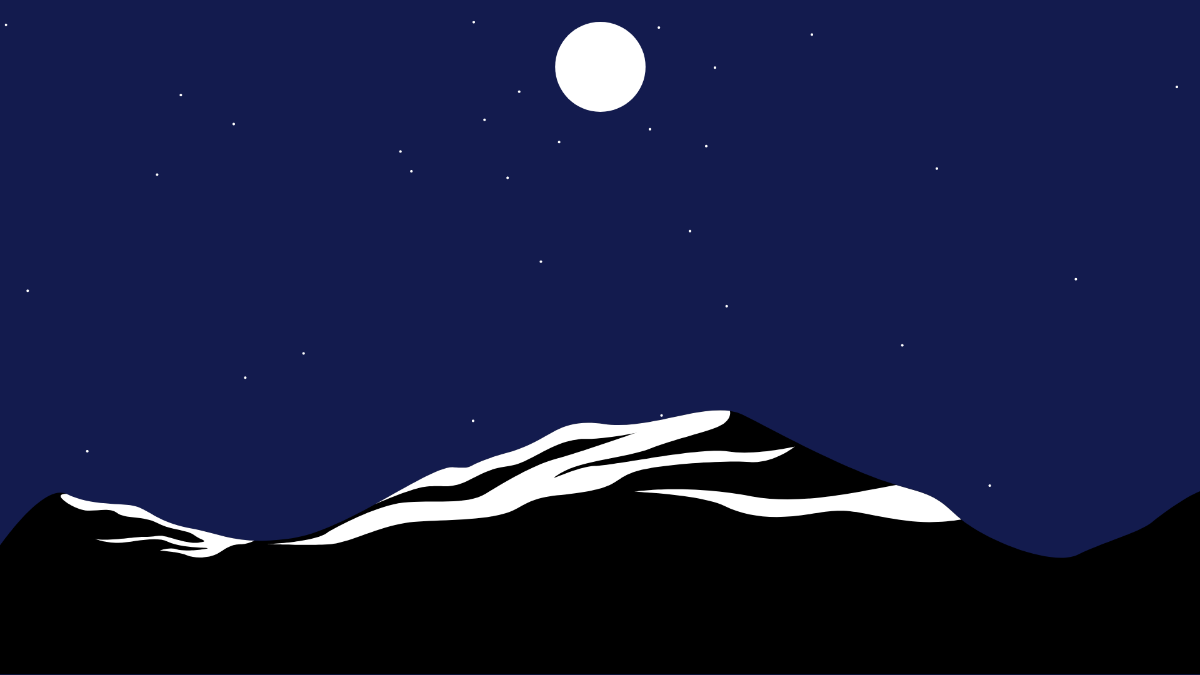 Blue Night Sky Background Template