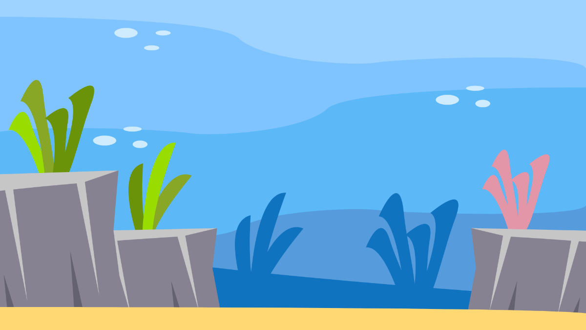 Cartoon Ocean Background