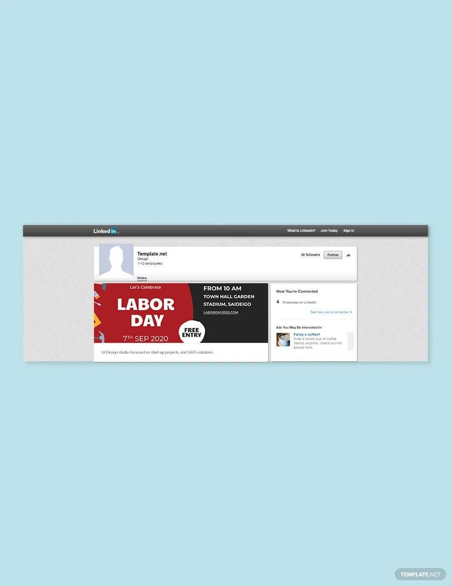 Free Labor Day LinkedIn Blog Post Template