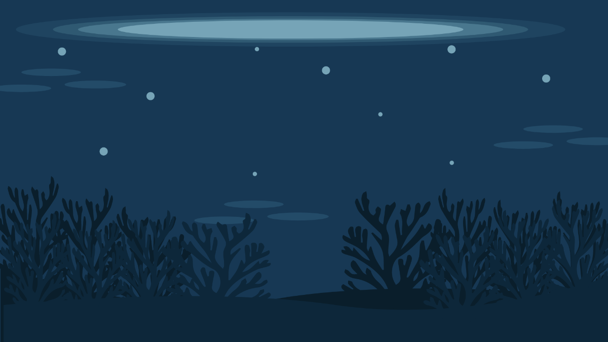 Ocean Floor Background Template