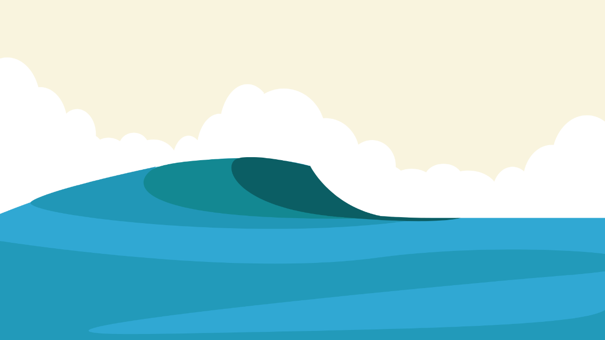 Moving Ocean Background Template