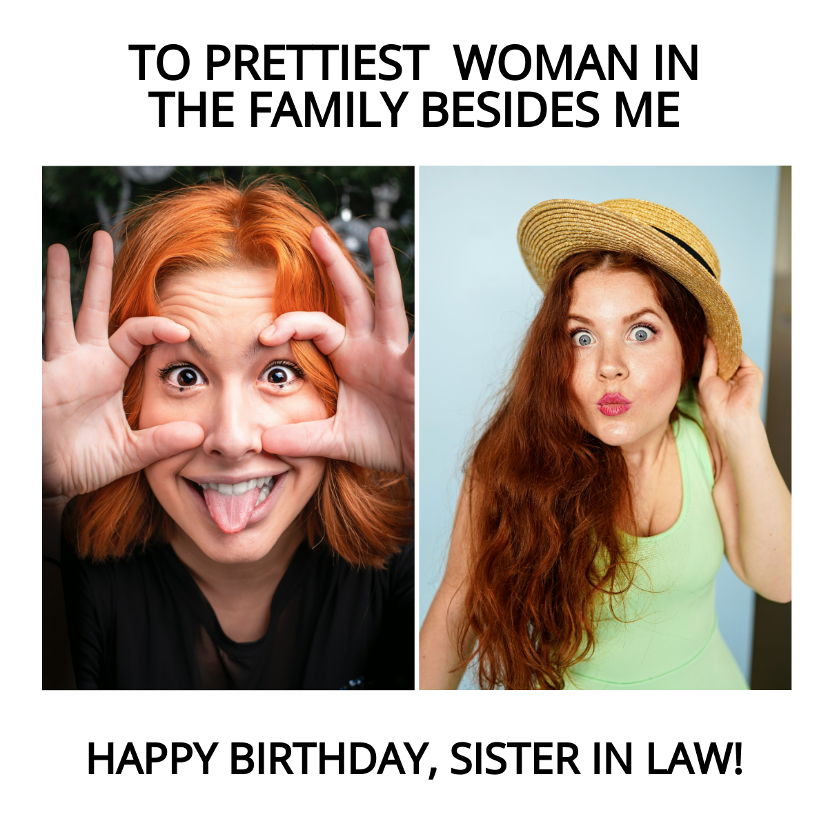 Free Happy Birthday Sister In Law Meme