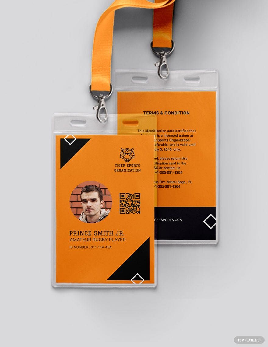  FREE Sports ID Card Template Download In Word Google Docs PDF 