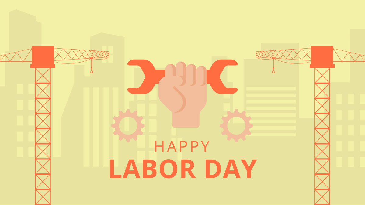 Labor Day Greetings Background