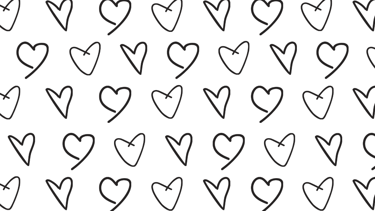 Heart No Background Template