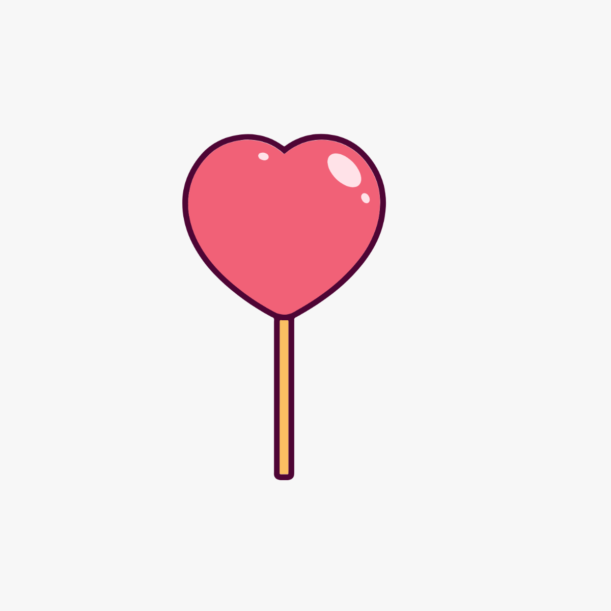 Free Candy Heart Clipart Template