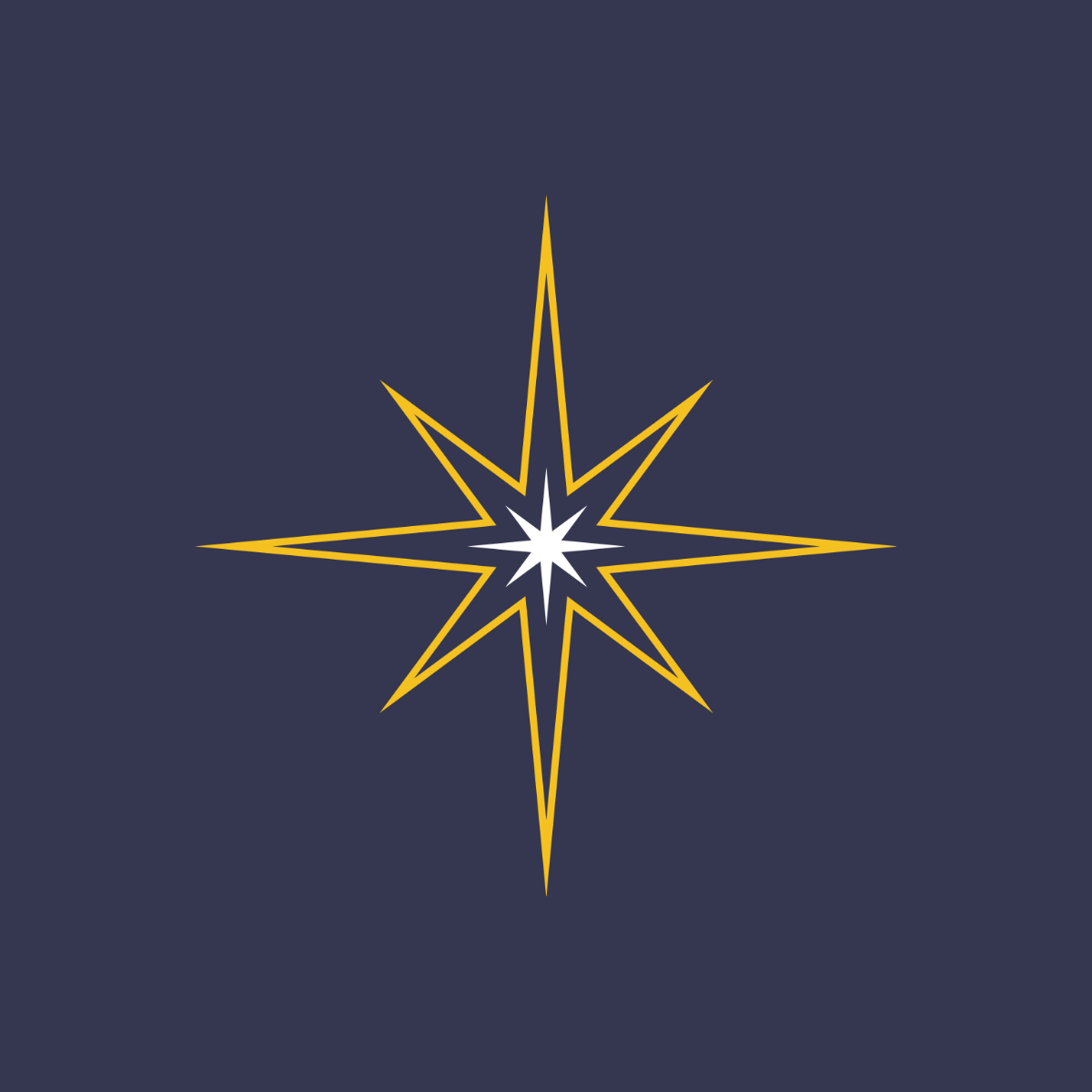 Sparkle Star Vector Template
