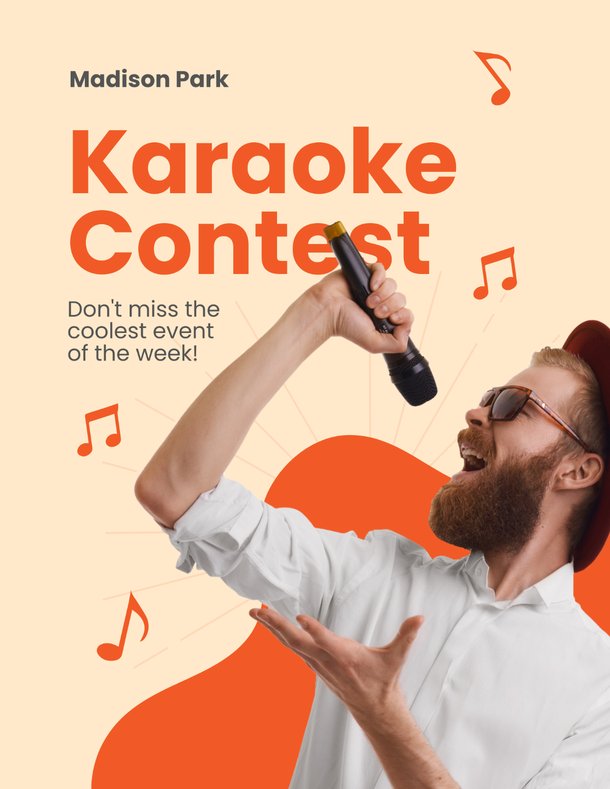 Karaoke Event Flyer Template - Edit Online & Download